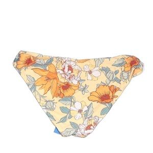 NWT CUPSHE Reversible Tropical Floral Bikini Bottom Size Large